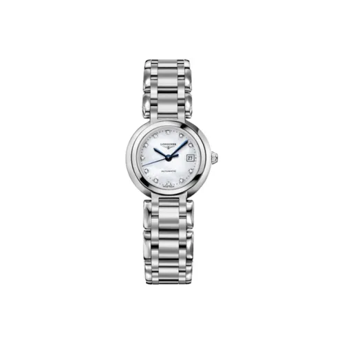 LONGINES Heart Moon Collection Автоматический Механический Механизм Женские Часы 26,5 мм Белый Циферблат