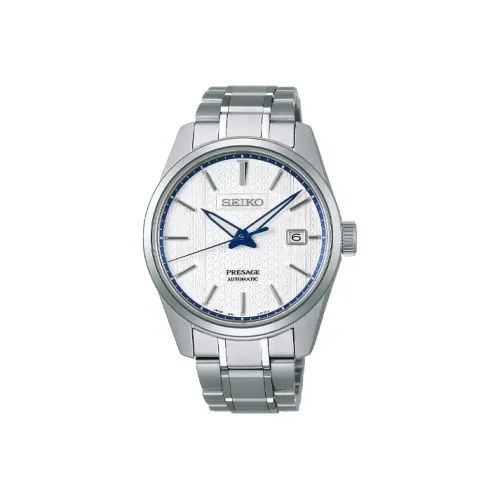 SEIKO Механические Мужские Часы 39,3 мм Серый