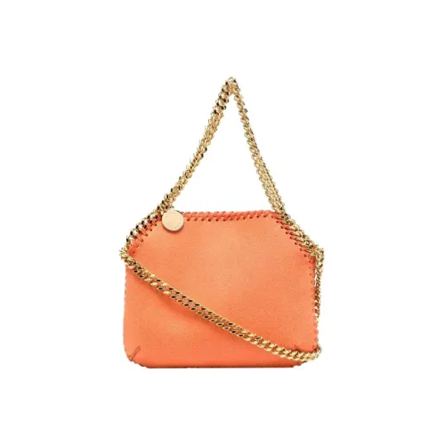 Stella McCartney Falabella Logo Charm Сумка через плечо Мини Сумка Женская Апельсин