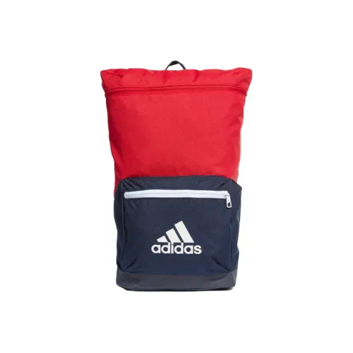 Adidas Полиэстер Рюкзак Сумка через плечо Стандартная Унисекс Красный Многоцветный