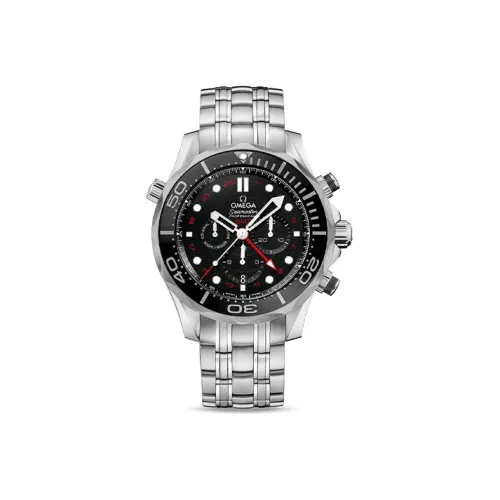 OMEGA Автоматический Механический Часы Мужские Seahorse Series 300m Diving Watch 44 мм Синий