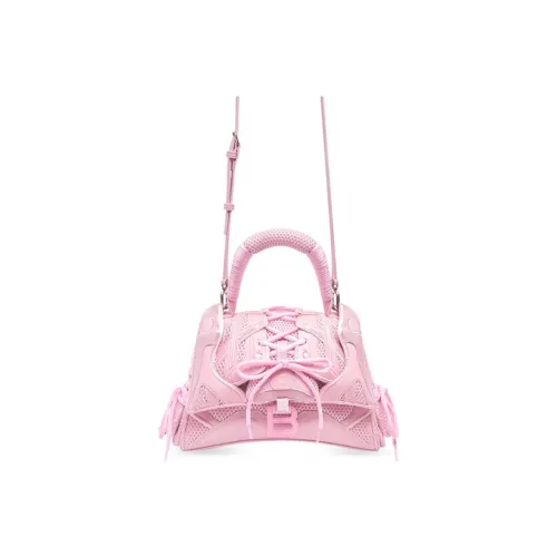 Balenciaga HOURGLASS Кожа Сумка Сумка через плечо Сумка через плечо Женская Розовая