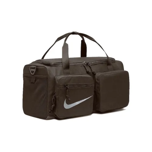 Nike Полиэстер Портативный Через плечо Баскетбольная Сумка Путешественная Сумка Спортивная Сумка Большая Унисекс Dark Wood Умбра