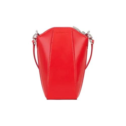 Givenchy Antigona Чехол для телефона из коровьей кожи сумка через плечо мини женский красный