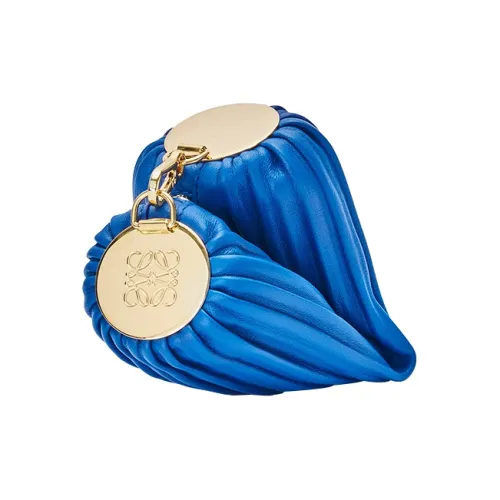 LOEWE Sheepskin Clutch Маленький Женский Royal Blue