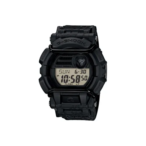 CASIO г Shock HUF Коллаборация Edition Кварцевый механизм Керамика Ремень Часы Мужские Циферблат Серый