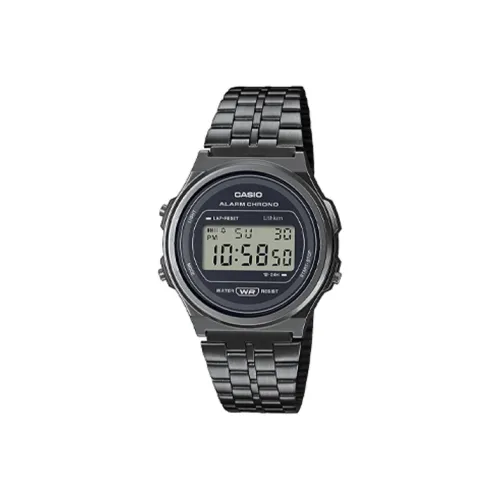 CASIO YOUTH Collection Vintage Collection Кварцевый механизм Нержавеющая сталь Ремешок Часы Унисекс Черный циферблат