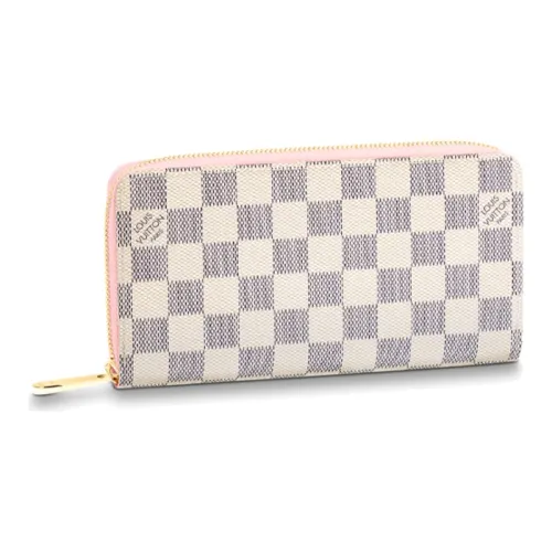 LOUIS VUITTON Zippy Кожа Кошелек Стандартный Женский Балетный Розовый