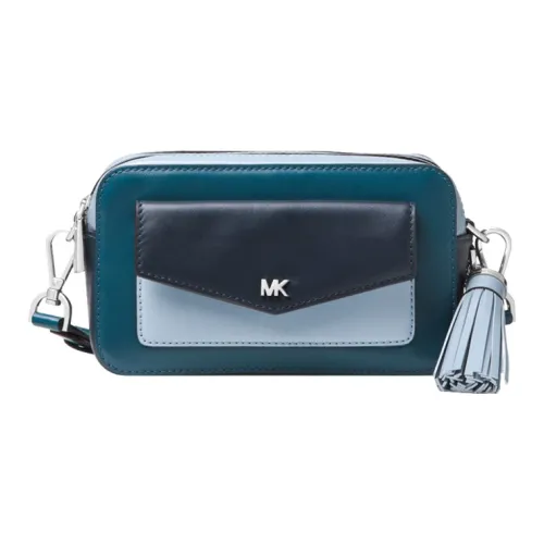 MICHAEL KORS Crossbodies Кожа Camera Сумка Сумка через плечо Женская Синяя Многоцветная