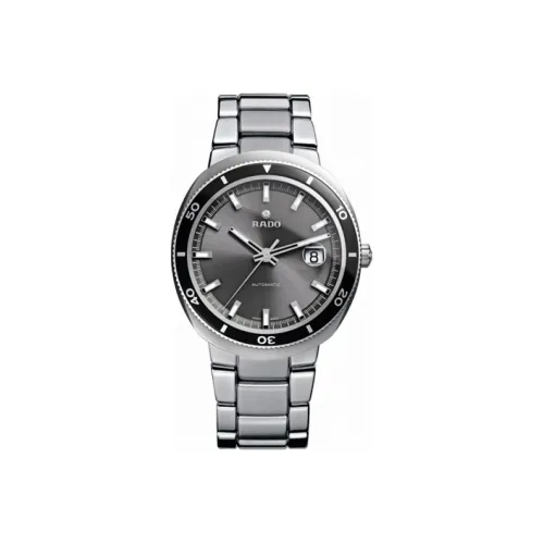 RADO Автоматический Механический Часы Мужские Diamond Star Founder Collection 42 мм Серые
