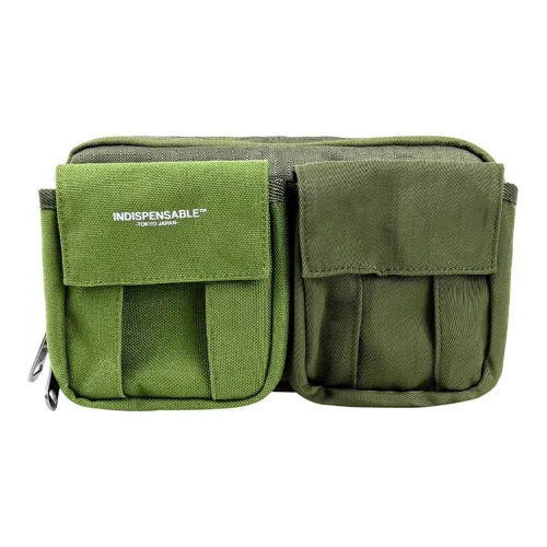 Indispensable Полиэстер Сумка через плечо Унисекс Армейский зеленый
