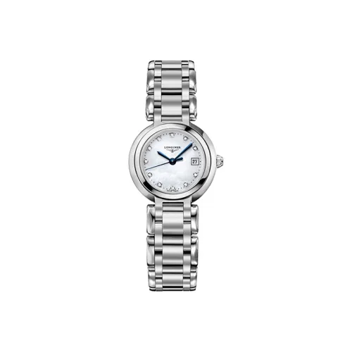Longines Quartz Movement Женские Elegant Collection Часы 26,5 мм Жемчужная раковина Цвет