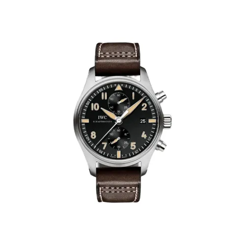 IWC Автоматический Механический Часы Мужской Pilot Collection 43 мм Черные
