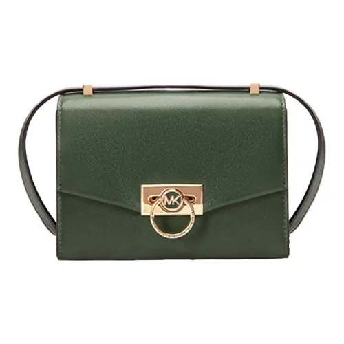 MICHAEL KORS MICHAEL KORS Handbag Collection Hendri Коровья кожа Сумки через плечо Мини Женские Orion Зеленый