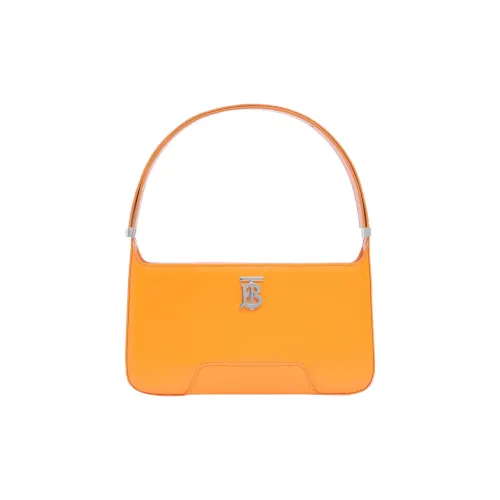 Burberry Коровья кожа Портативная Сумка через плечо Сумка на плечо Женская Оранжевая