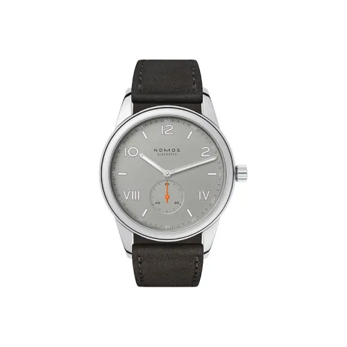 NOMOS Ручной Механический Movement Унисекс Часы 38,5 мм Серые