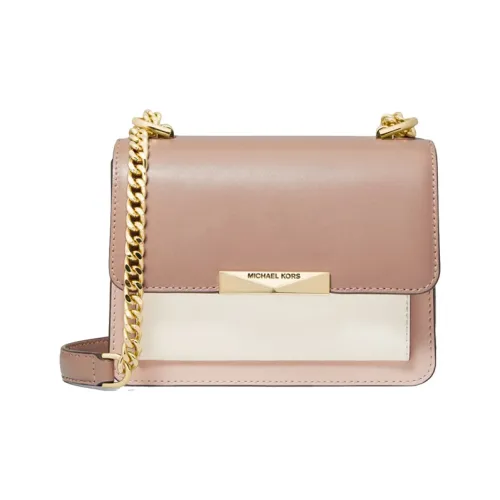 MICHAEL KORS Нефритовая Искусственная Кожа Сумка через плечо Мини Женская Пыльно-Розовая