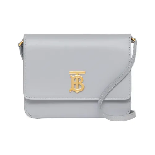 Burberry Кожа Сумка через плечо Мини Женская Серый Камень Вересковый серый