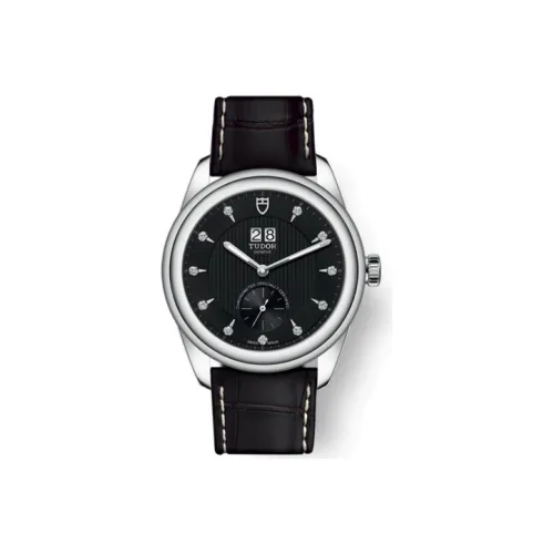 TUDOR Jun Jue Series Автоматический Механический Механизм Мужские Часы Часы 42 мм Черный Циферблат Стальные Часы M57100 0019