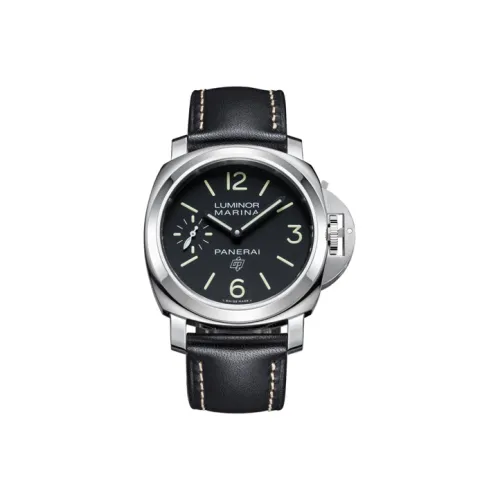 PANERAI Ручной механизм Мужские часы LUMINOR LUMINO Collection 45 мм Черные