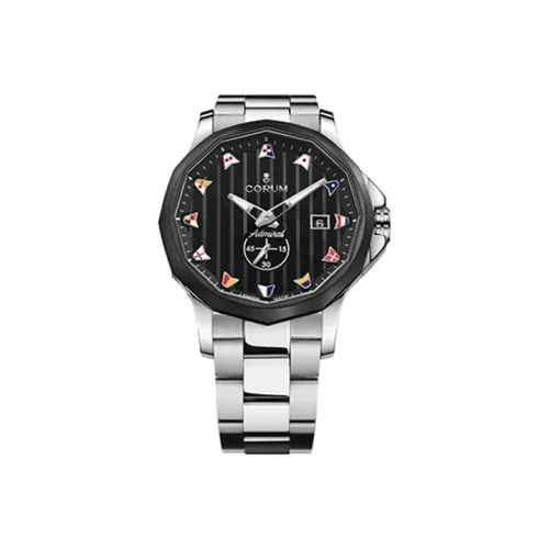Corum Автоматический Механический Механизм Мужские Часы ADMIRAL Collection 42 мм Черные