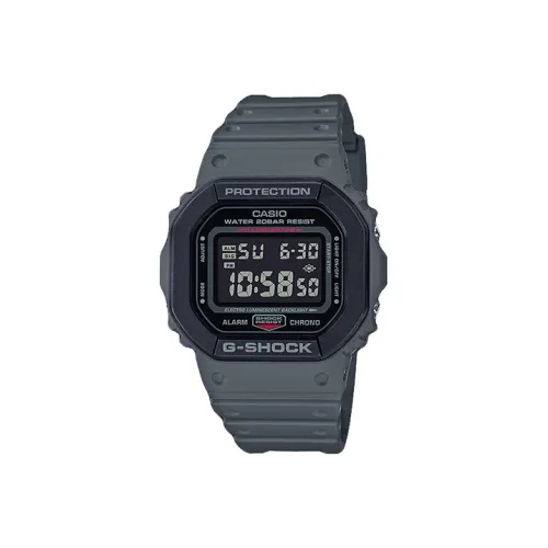 CASIO G SHOCK Collection Кварцевый механизм Смольный ремешок Часы Мужские Черный циферблат