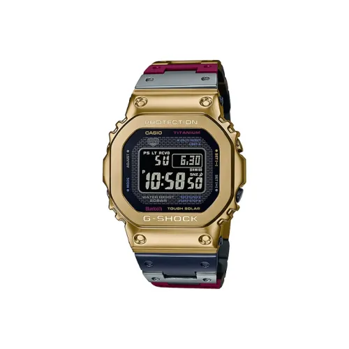 Г Shock Г Shock Солнечный Кварцевый Механизм Титан Ремешок Часы Мужские Циферблат Черный