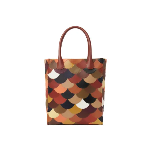 Chloe Chloé Handbag Joyce Коровья кожа Одно плечо Сумка Большая Женская Многоцветная