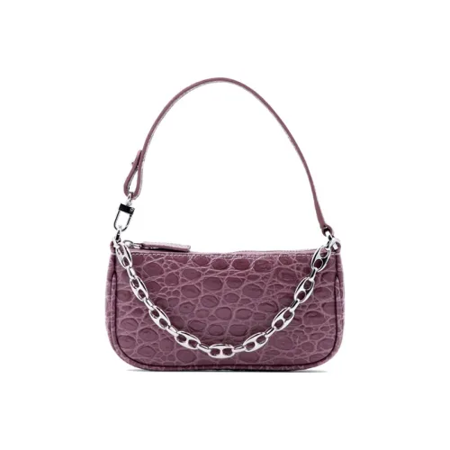By Far Mini Rachel Коровья кожа Сумка на плечо Женская Лаванда Фиолетовый