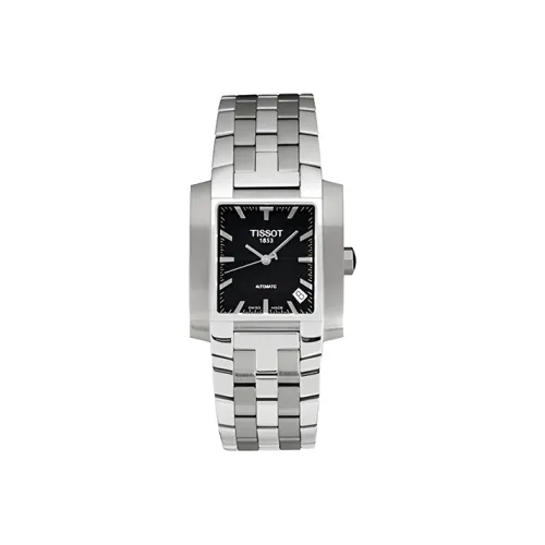 TISSOT Автоматические механические мужские часы, черный