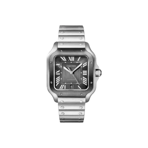 CARTIER Механический механизм Мужские часы SANTOS DE 39,8 мм Серый