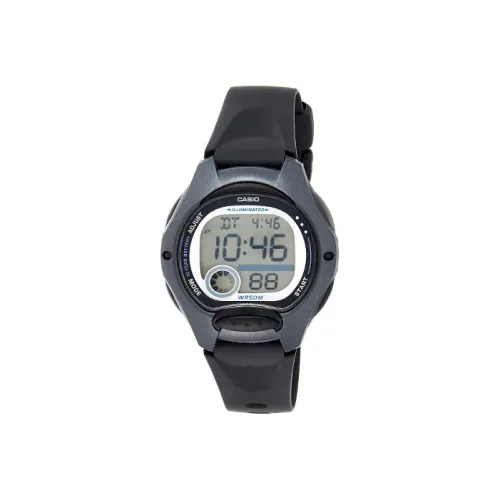 CASIO YOUTH Collection Цифровая серия Кварцевый механизм Смольный ремешок Часы Мужские Циферблат Серый LW 200 1BVDF