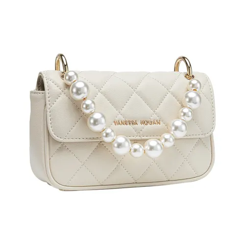 VANESSA HOGAN Lingge Series Коровья кожа Сумка Стандартная Женская Белая
