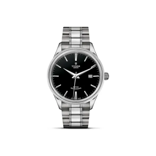 TUDOR Wind Style Collection Автоматический Механический Механизм Мужские Часы Часы 41 мм Черный Циферблат