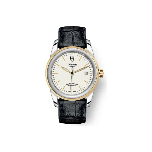 TUDOR Jun Jue Series Автоматический Механический Механизм Женские Часы 36 мм Белый Циферблат Стальные Часы