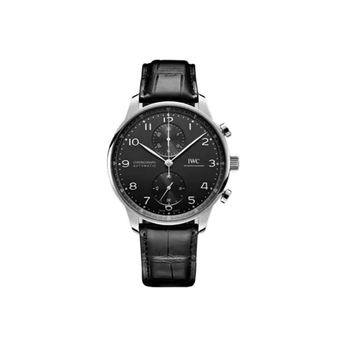 IWC Механический Механизм Мужские Часы серии Portugal 41 мм Черные