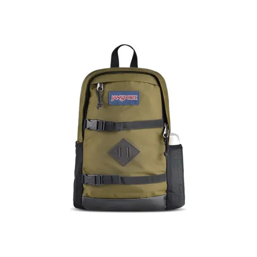 JanSport Рюкзаки 4QV27G3 Темно-армейский зеленый [Одиночный/Двойной плечевой ремень] Мужской