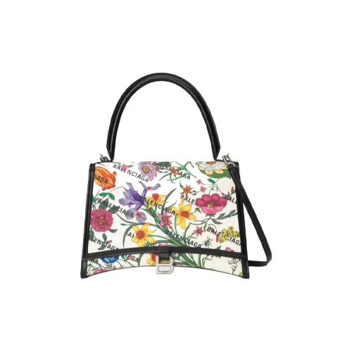 GUCCI Hourglass Холст с кожей Сумка из холста Сумка Hourglass Сумка через плечо Сумка среднего размера Женская