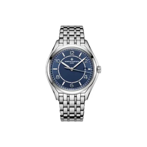 VACHERON CONSTANTIN Автоматический Механический Механизм Мужские Часы Wu Lu Zhi Type Collection FIFTYSIX 40 мм Синий