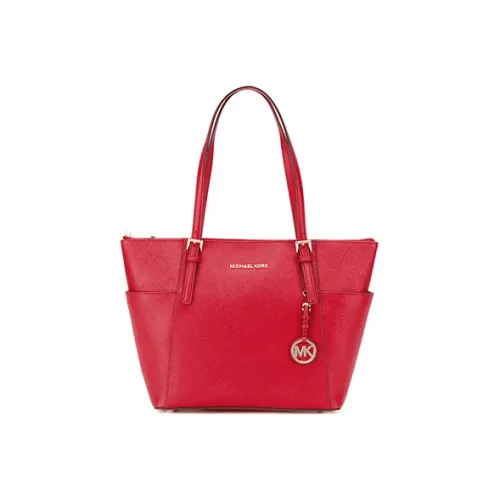 MICHAEL KORS Jet Set Кожа Тоут Сумка Сумка для покупок Сумка Сумка через плечо Женская Красная