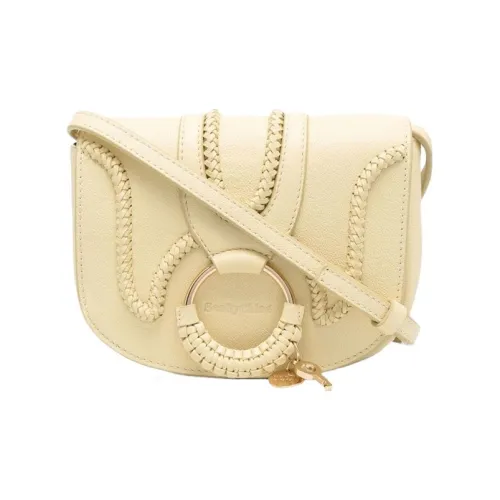 See By Chloe Hana Коровья кожа Сумка через плечо Мини Женская Желтая