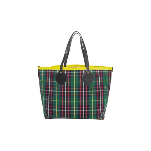 Burberry Холщовая сумка сумка через плечо унисекс зеленая