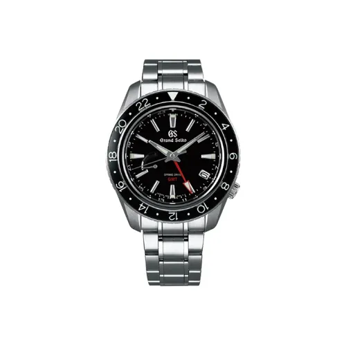 GRAND SEIKO Автоматический Механический Механизм Мужские Часы Спортивной Серии Черные