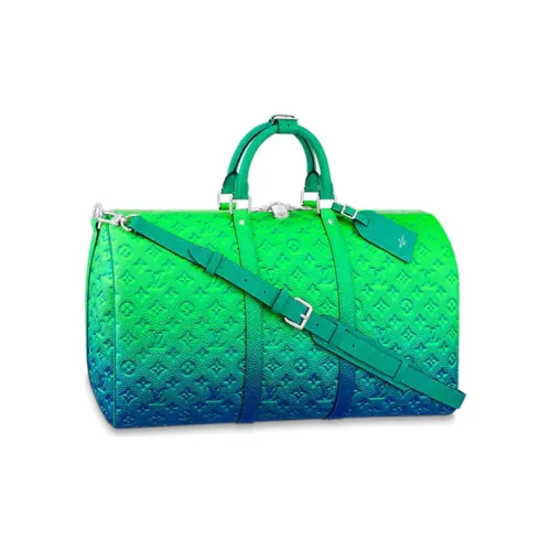 LOUIS VUITTON Холст Кожа Сумка через плечо Сумка на плечо Сумка через плечо Мужская Неон Градиент зеленый