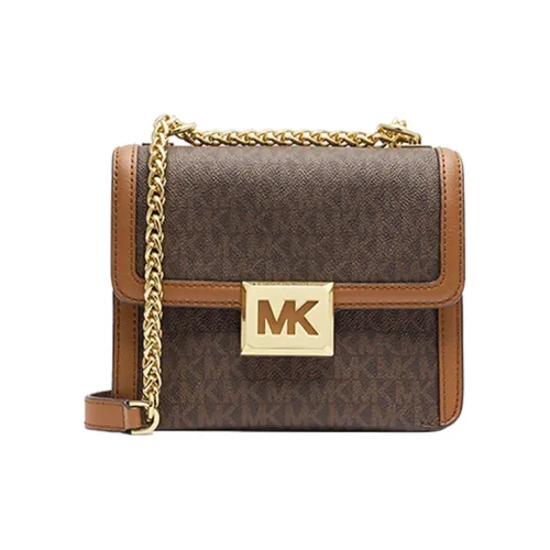 MICHAEL KORS Sonia Кожа Сумка через плечо Сумка на плечо Маленькая Женская Коричневая