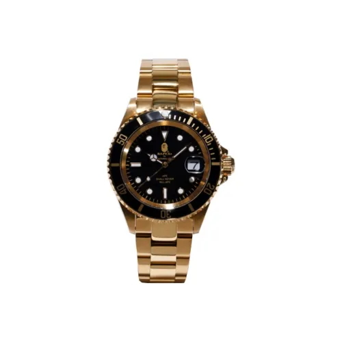 A BATHING APE Механический Movement Унисекс Bape Watch 40 мм Черный