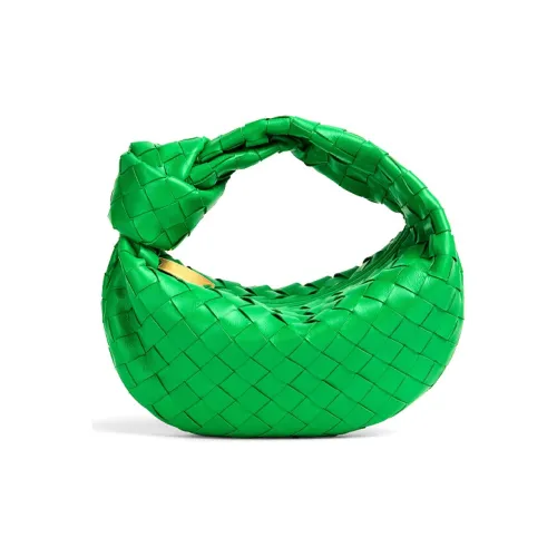 Bottega Veneta Jodie Кожа Сумка-пельмень Клатч Мини Женские Зеленый