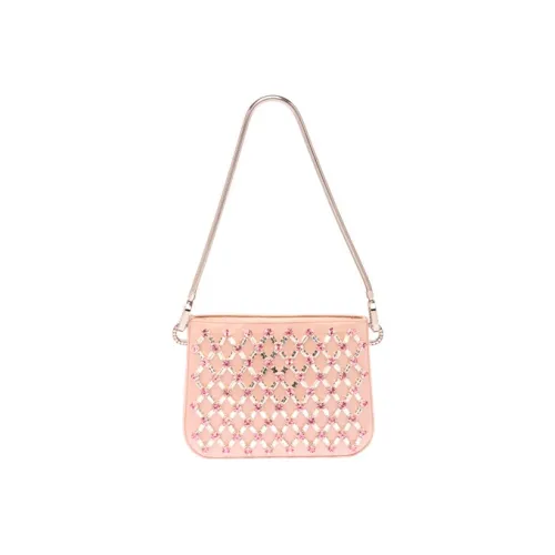 MIU MIU Satin Сумка Сумка через плечо Женская Нюдово-розовая