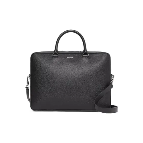Burberry GRAIN LEATHER Briefcase сумка обычный мужской черный