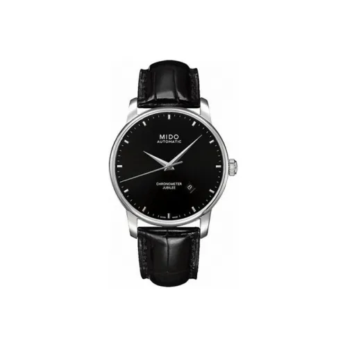 MIDO Baroncelli Collection Автоматический Механический Механизм Мужские Часы Часы 42 мм Черный Циферблат